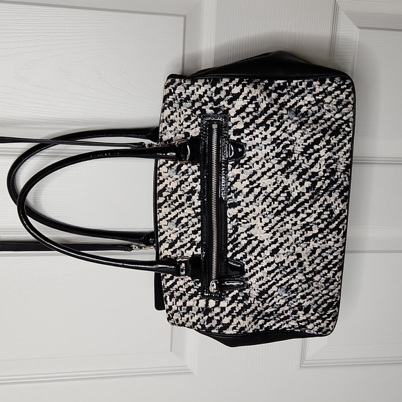 Coach Legacy Haley satchel donegal print purse carryall bag convertible - Picture 3 of 16